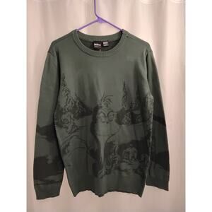 Dr Seuss The Grinch Scenic Sweater, size M